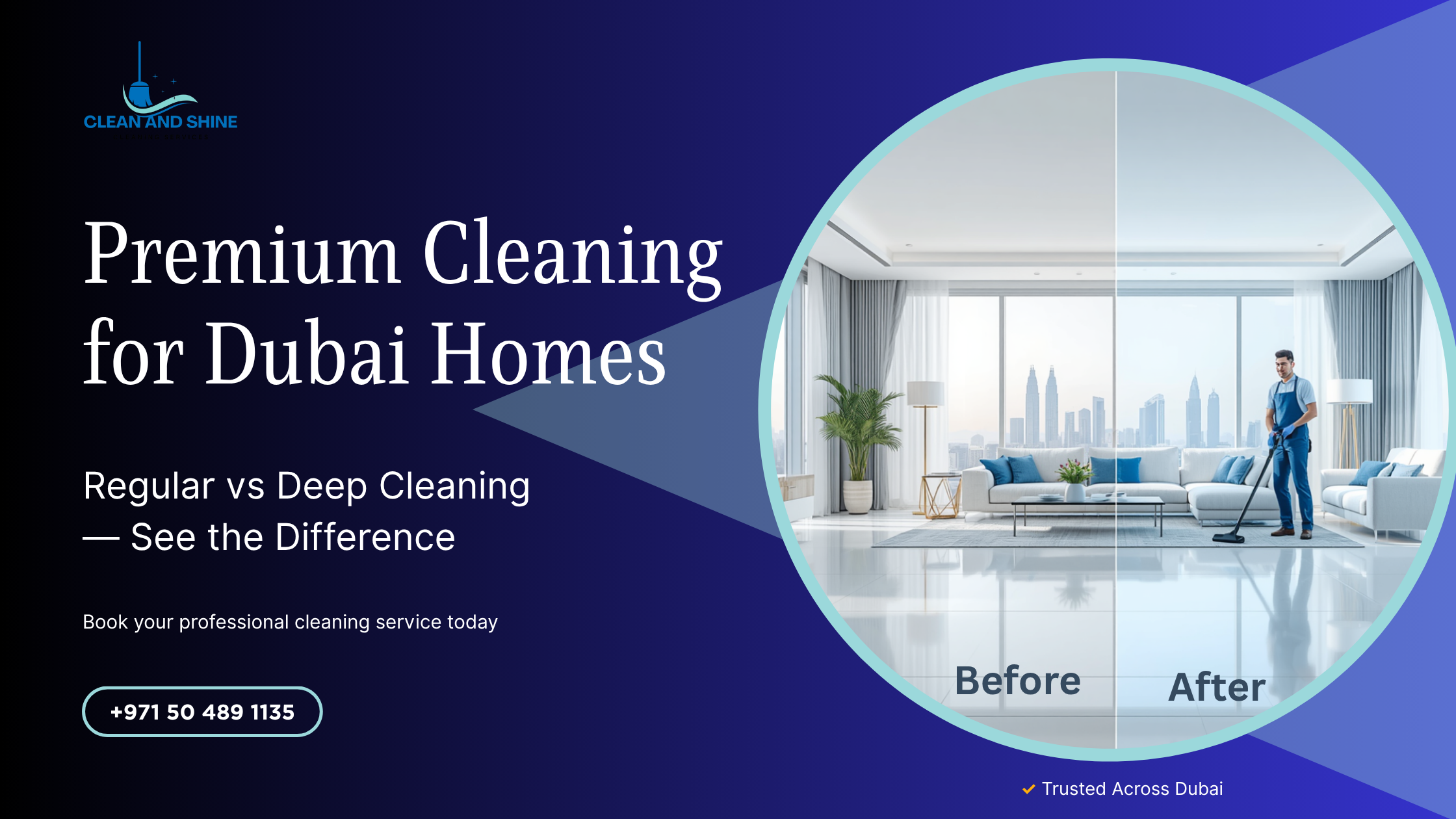 Spotless Spaces. Trusted Professionals. Every Time.
