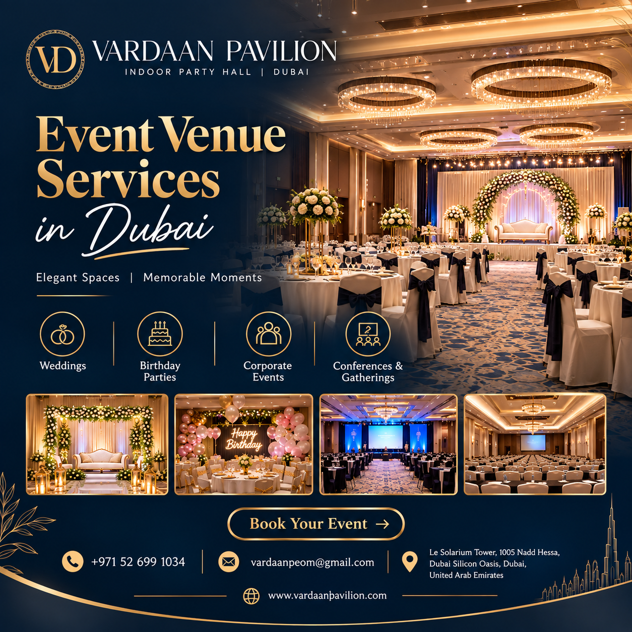 Varadaan Pavilion - Wedding Event Venue in Dubai