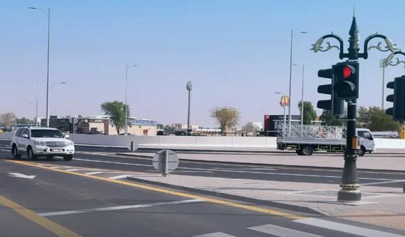 UAE: Roundabout converted into four-way intersection in Al Ain; travel times reduced